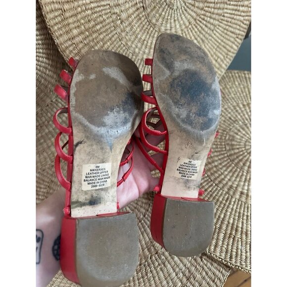 Nine West women’s size 8 used sandal heels - Picture 11 of 12